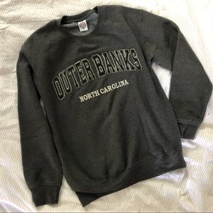 NWOT! Outer Banks NC Gray Long Sleeve Sweatshirt